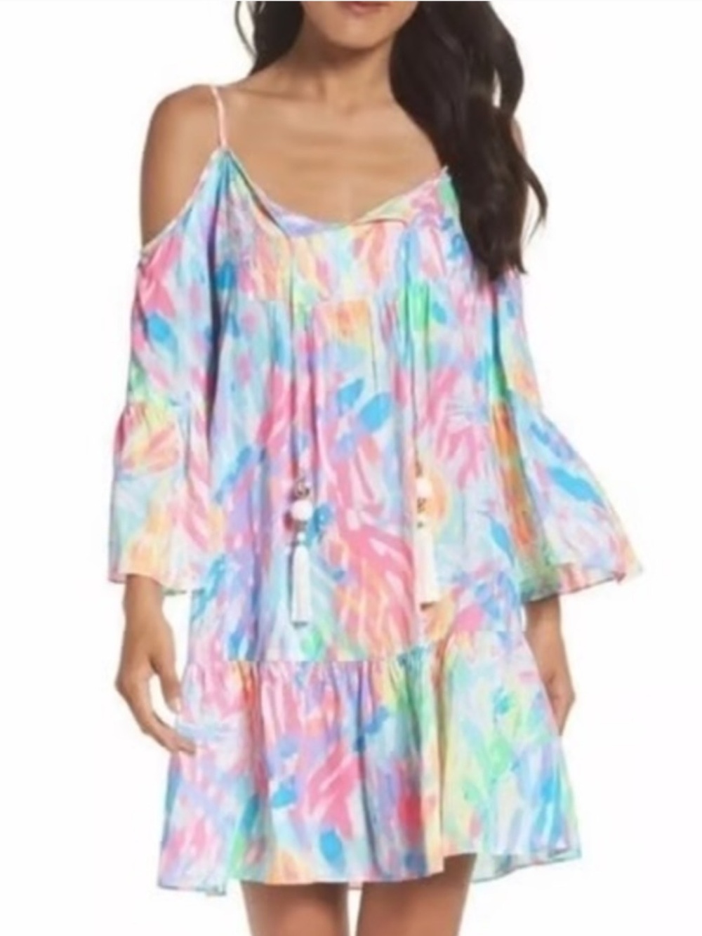NWT Lilly Pulitzer Women's Alanna Dress Sparkling Sands size s